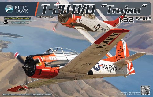 Go to product KITTY HAWK 32014 - 1:32 T-28B/D Trojan