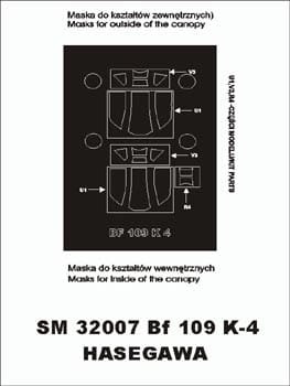 Go to product MONTEX SM32007 - 1:32  Messerschmitt Bf-109 K-4