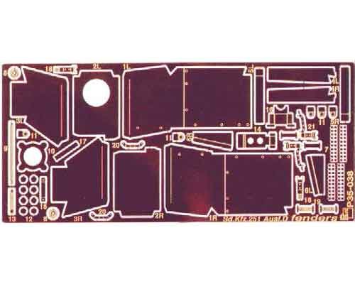 Go to product PART P35038 - 1:35 Sd.Kfz. 251 Ausf.D fenders