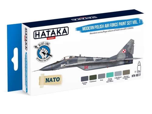 Go to product HATAKA BS17 - Modern Polish Air Force vol. 1 paint set