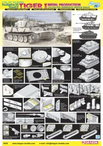DRAGON 6600 - 1:35 Tiger I Initial Production