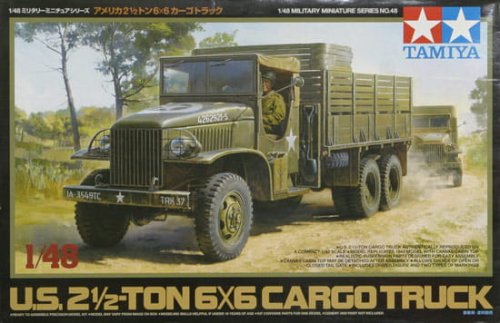 Go to product TAMIYA 32548 - 1:48 US 2.5ton 6x6 Cargo Truck GMC