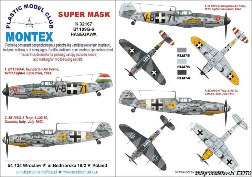Go to product MONTEX K32167 - 1:32 Bf-109 G-6