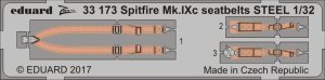 EDUARD 33173 - 1:32 Spitfire Mk.IXc seatbelts - Steel