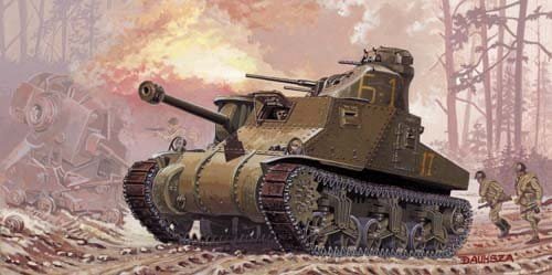 Go to product MIRAGE 72806 - 1:72 Czołg średni M3