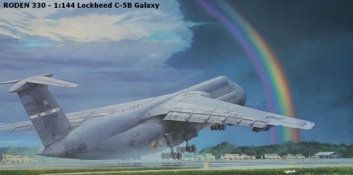 Go to product RODEN 330 - 1:144 Lockheed C-5B Galaxy