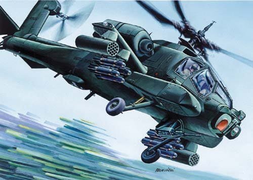 Go to product MIRAGE 72051 - 1:72 AH-64 A Apache