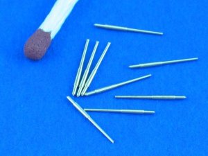 ABER 1:700L-06  - 1:700 Set of 12 pcs 155 mm barrels for Japan war ships, like Yamato, Musashi