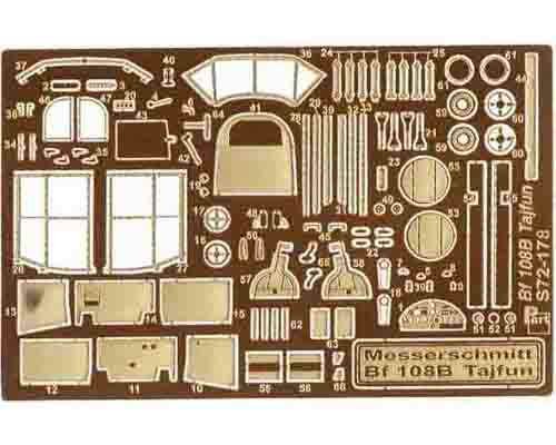 Go to product PART S72178 - 1:72 Messerschmitt Bf-108B Tajfun