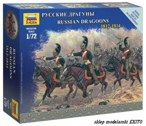 ZVEZDA 6811 - 1:72 Russian Dragons 1812 - 1814 Napoleonic Wars