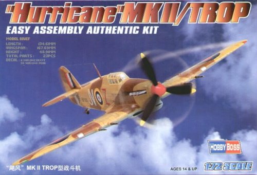 Go to product HOBBY BOSS 80216 - 1:72 Hurricane MK II/Trop