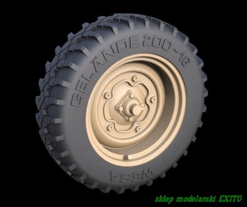 Go to product PANZERART 35266 - 1:35 Schwimmwagen offroad wheels