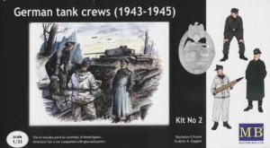 MASTER BOX 3508 - 1:35 German tank crew (1943-1945)
