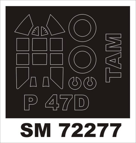 Go to product MONTEX SM72277 - 1:72 P-47 Razorback