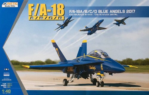 Go to product KINETIC 48073 - 1:48 F/A-18A/B/C/D Blue Angels 2017