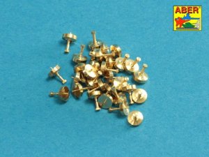 ABER 16115 - 1:16 Turned Imitation of Hexagonal bolts 0,85 x 1,30 mm x 30 pcs