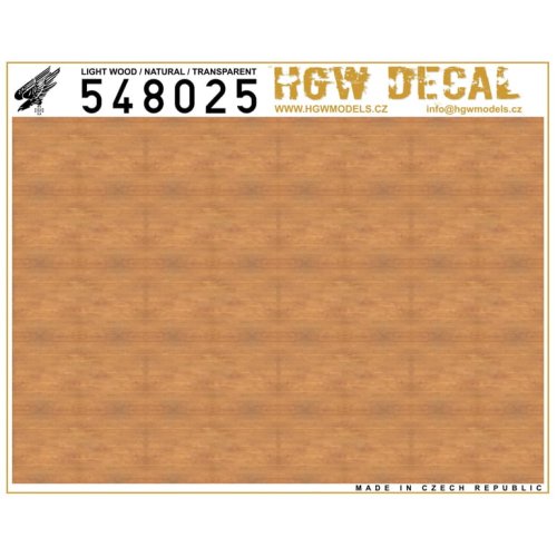 Go to product HGW 548025 - 1:48 Light Wood - Natural Tone
