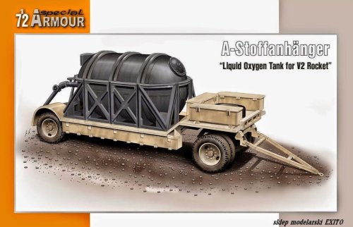Go to product SPECIAL HOBBY A72015 - 1:72 A-Stoffanhanger - Liquid Oxygen Tank for V2 Rocket