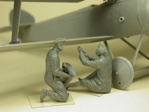 Go to product COPPER STATE MODELS CSM F32028 - 1:32 RFC Air Mechanics installing the bombs