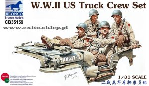 BRONCO CB 35159 - 1:35 WWII US Truck Crew Set