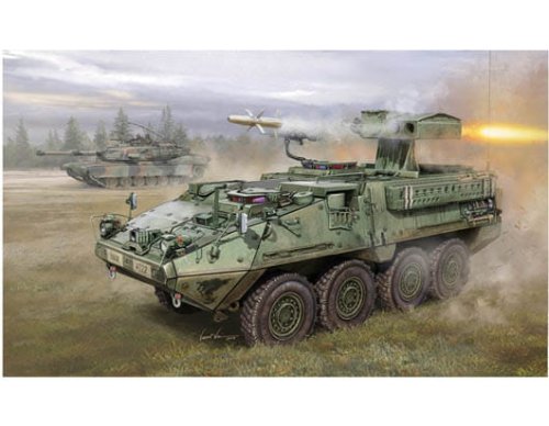 Go to product TRUMPETER 00399 - 1:35 M1134 Stryker Anti-Tank Guided Missile (ATGM)