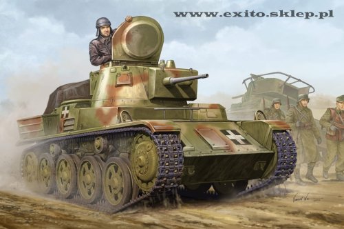 Go to product HOBBY BOSS 82478 - 1:35 Hungarian Light Tank 38M Toldi II (B40)