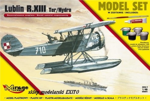 Go to product MIRAGE 848091 - 1:48 Lublin R.XIII Ter / Hydro - Model Set