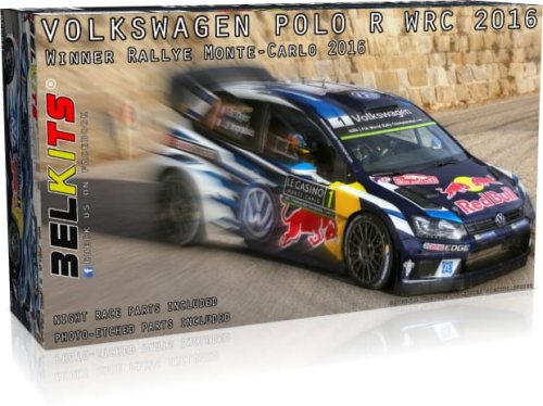 Go to product BELKITS 011 - 1:24 Volkswagen Polo R WRC 2016
