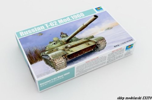 Go to product TRUMPETER 01546 - 1:35 Russian T-62 Mod.1960
