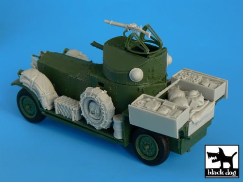 Go to product BLACK DOG T35013 - 1:35 Pattern 1920 w\sand tyres accessories set