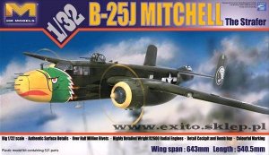 HK MODELS 01E02 - 1:32 B-25J Mitchell - The Strafer