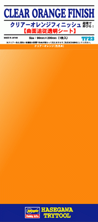 Go to product HASEGAWA TF23 71823 Clear Orange Finish - Folia