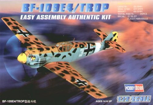 Go to product HOBBY BOSS 80261 - 1:72 Bf-109 E4/Trop