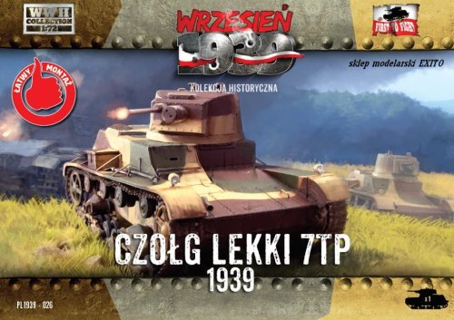 Go to product FIRST TO FIGHT 026 - September 1939 - 1:72 7 TP Light Tank