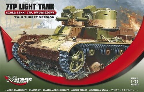 Go to product MIRAGE 35302 - 1:35 7TP Light Tank Twin Turret