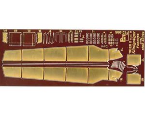 PART P72098 - 1:72 Kingtiger Henschel turret - fenders