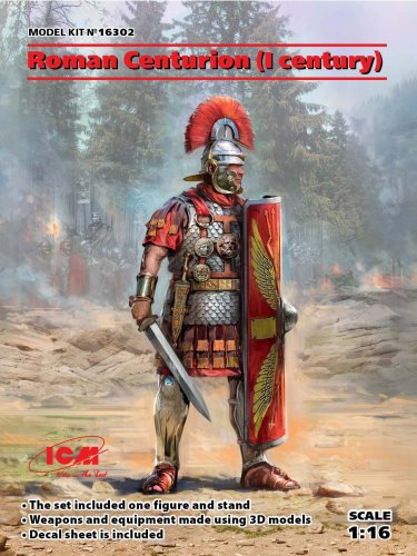 Go to product ICM 16302 - 1:16 Roman Centurion (I century)
