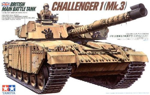 Go to product TAMIYA 35154 - 1:35 Challenger 1 Mk.3