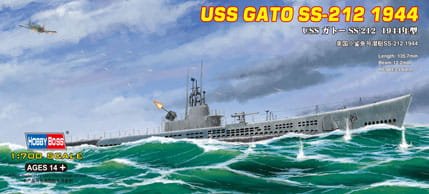 Go to product HOBBY BOSS 87013 - 1:700 USS Gato SS-212 1944