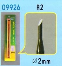 TRUMPETER 09926 - Model Chisel R 2 - 2 mm