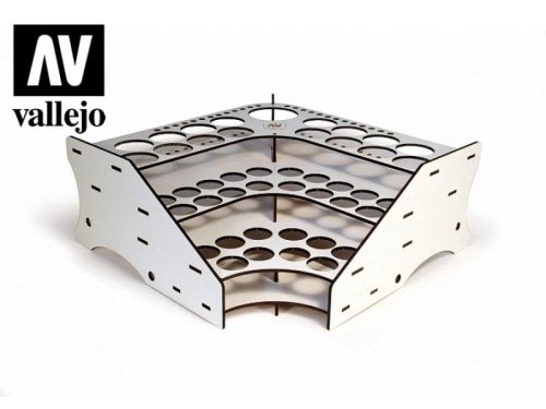 Go to product VALLEJO 26008 - Stojak do Farb Vallejo moduł narożny 34 cm