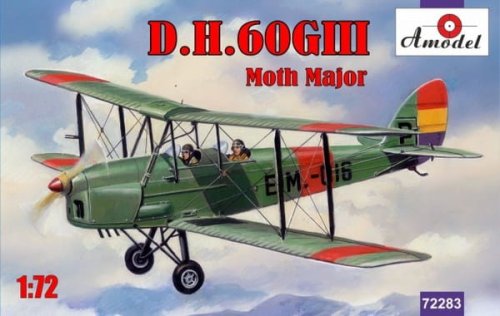 Go to product AMODEL 72283 - 1:72 D.H.60 G III Moth Major