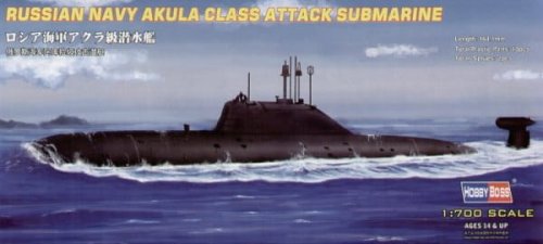Go to product HOBBY BOSS 87005 - 1:700 Russian Navy Akula Submarine