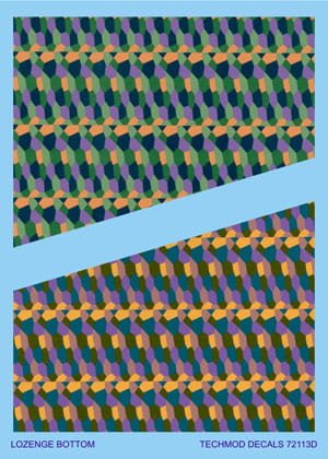 Go to product TECHMOD 72113 - 1:72 German WWI Lozenge 2 sheets