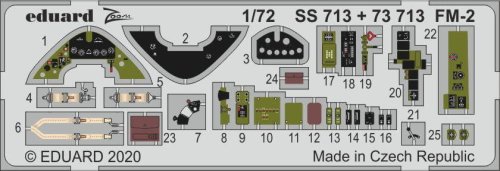 Go to product EDUARD SS713 - 1:72 FM-2 Wildcat