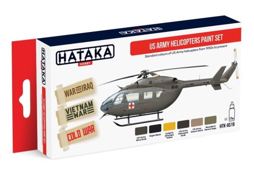 Go to product HATAKA AS19 - US Army Helicopters paint set