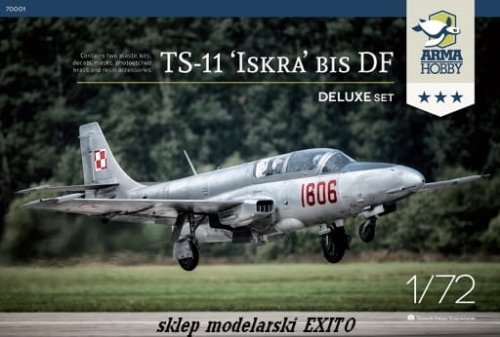 Go to product ARMA HOBBY 70001 - 1:72 TS-11 Iskra bis DF - Deluxe Set