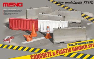 MENG MODEL SPS012 - 1:35 Concrete & Plastic Barrier Set