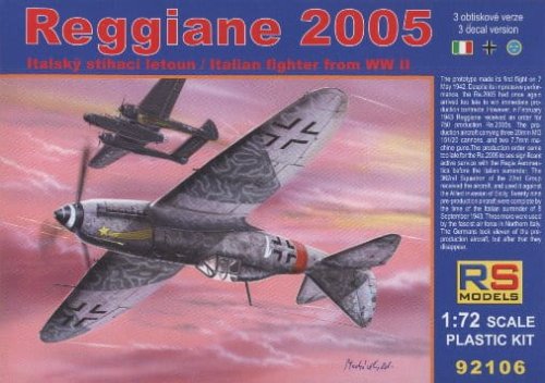Go to product RS MODELS 92106 - 1:72 Reggiane 2005