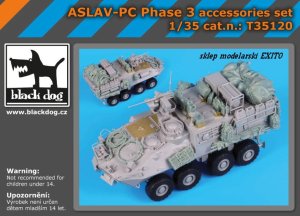 BLACK DOG T35120 - 1:35 ASLAV-PC Phase 3 accessories set